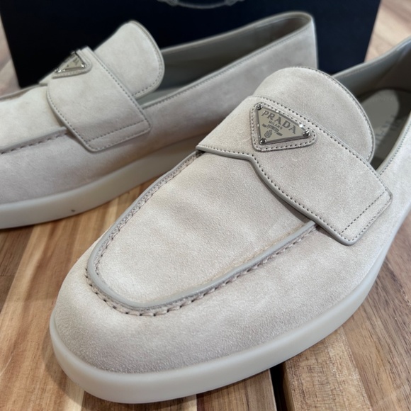 Men Prada Suede Loafers NEVER WORN! main image 6